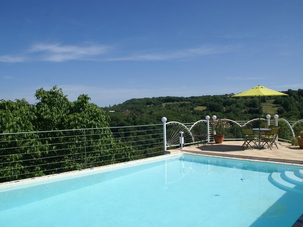 Modern Holiday Home With Private Pool Loubressac Cameră foto