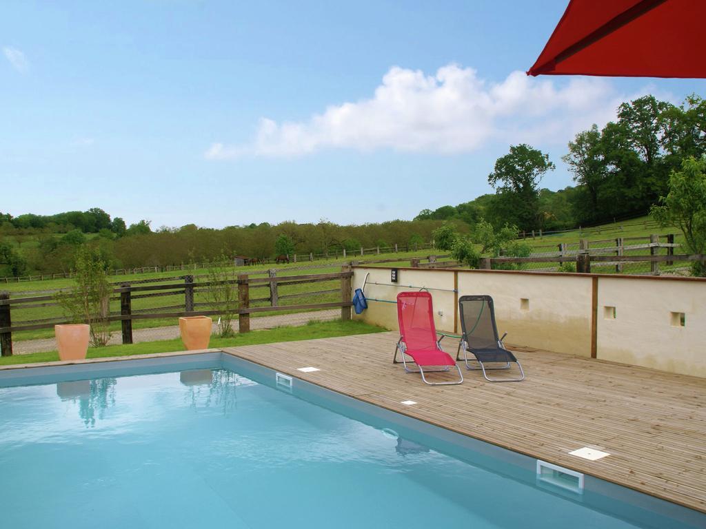 Modern Holiday Home With Private Pool Loubressac Exterior foto