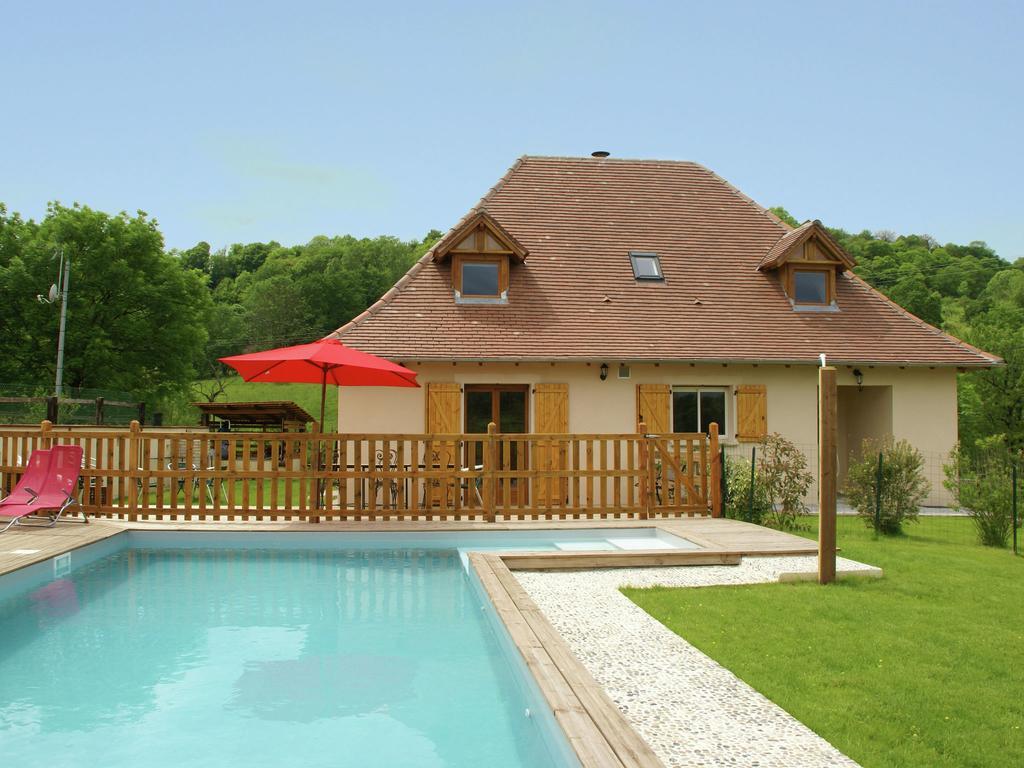 Modern Holiday Home With Private Pool Loubressac Exterior foto